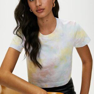 Wilfred Free Gatana Cropped Tie Dye Tee - Size Small